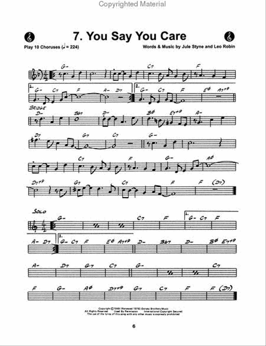 Volume 23 - One Dozen Standards Voice scores gallery preview page 3