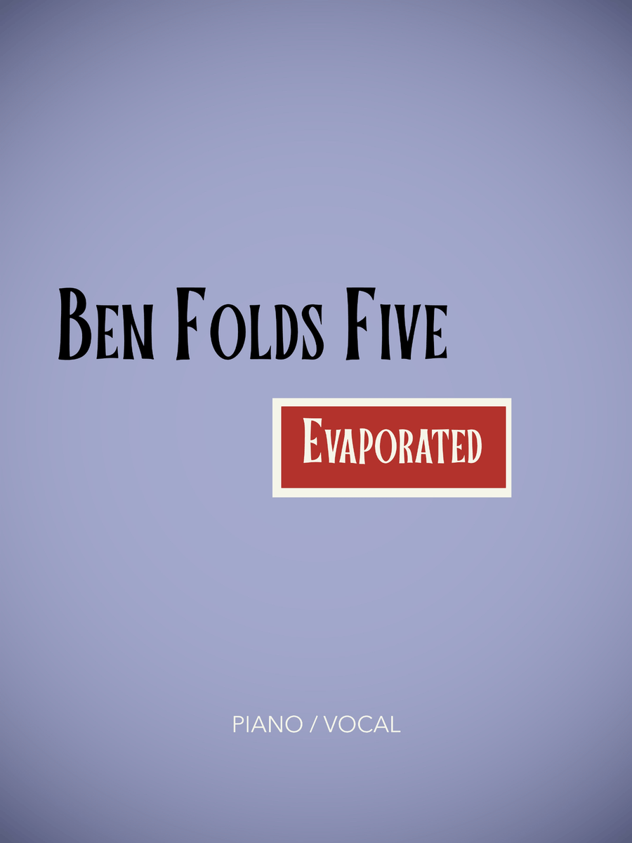 Evaporated Piano, Vocal scores gallery preview page 1