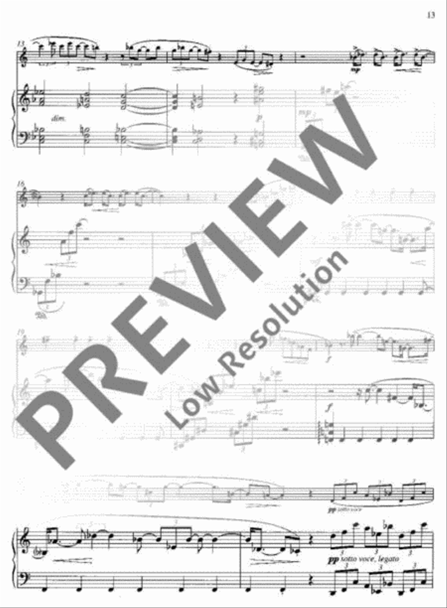 Humoresken und Romanzen Humoresken und Romanzen Flute Solo scores gallery preview page 14
