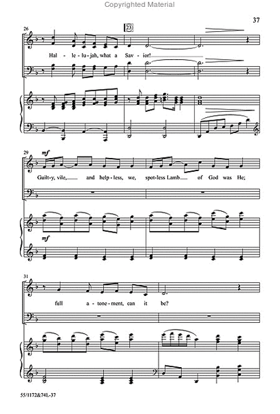 The Easter Story - SATB Score with Performance CD image number null