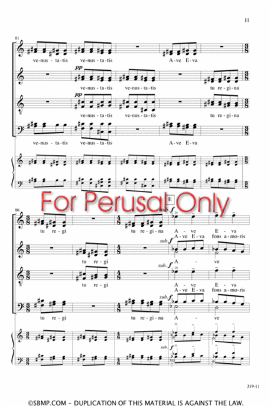 Rytmus - SATB Octavo 4-Part scores gallery preview page 10