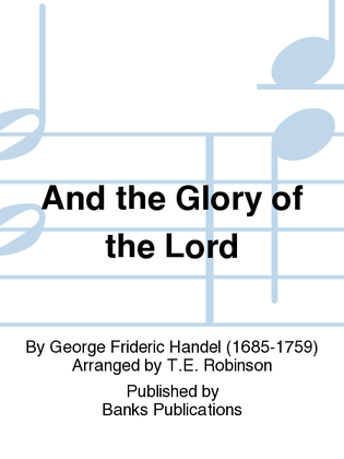 Book cover for And the Glory of the Lord
