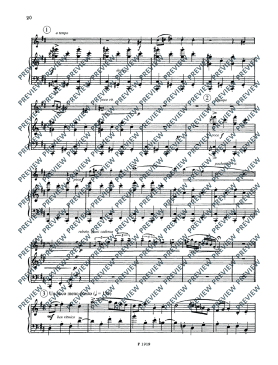 Sonata Sonata Piano Accompaniment scores gallery preview page 21