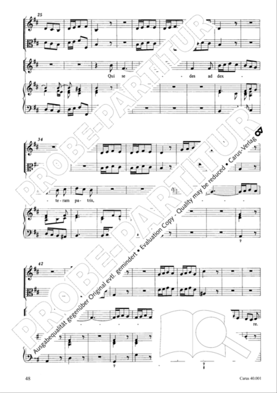 Gloria in D SSA scores gallery preview page 55