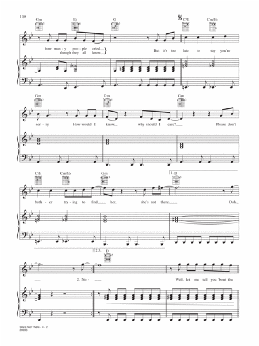 She's Not There School and Community scores gallery preview page 2
