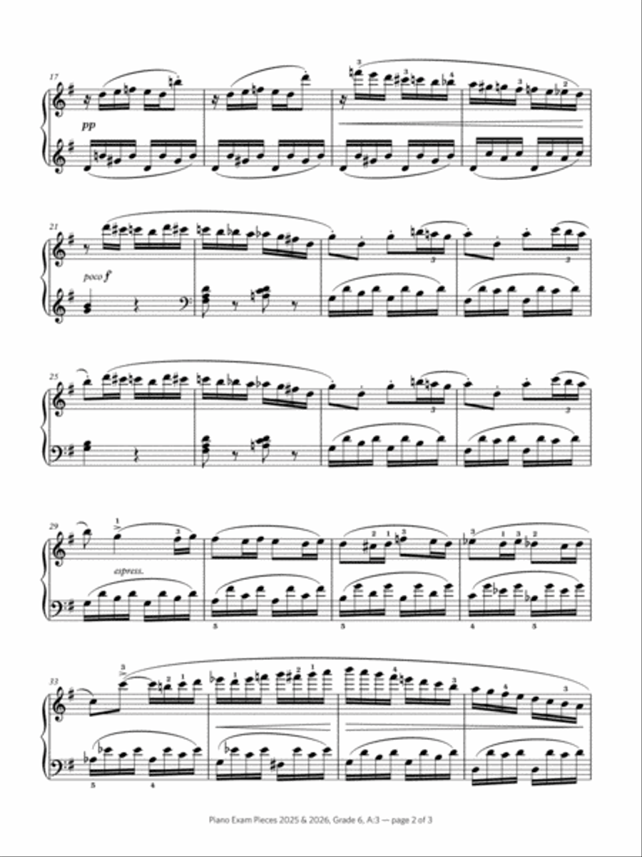 Spilleværket (Grade 6, list A3, from the ABRSM Piano Syllabus 2025 & 2026) Piano Method scores gallery preview page 2