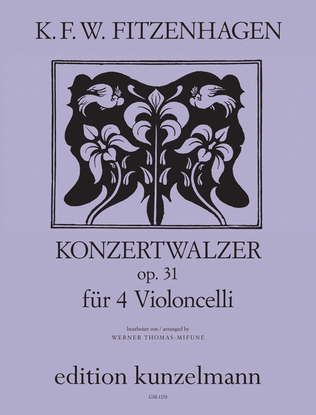 Book cover for Concert waltz