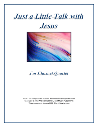 Book cover for Just A Little Talk With Jesus