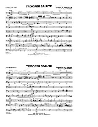 Trooper Salute - Electric Bass