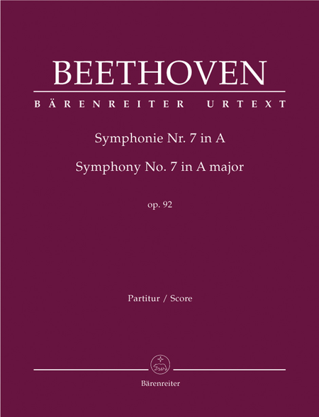Symphony, No. 7 A major, Op. 92