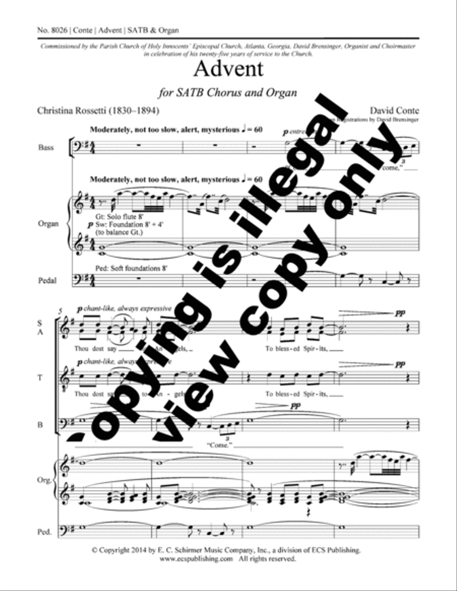 Advent 4-Part scores gallery preview page 10