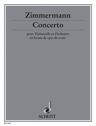 Book cover for Cello Concerto Piano Score/cello