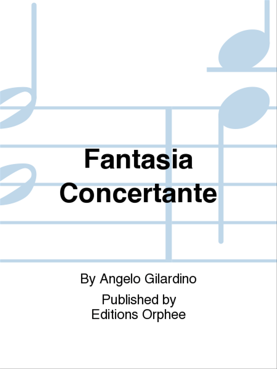 Fantasia Concertante Fantasia Concertante Chamber Music scores gallery preview page 1