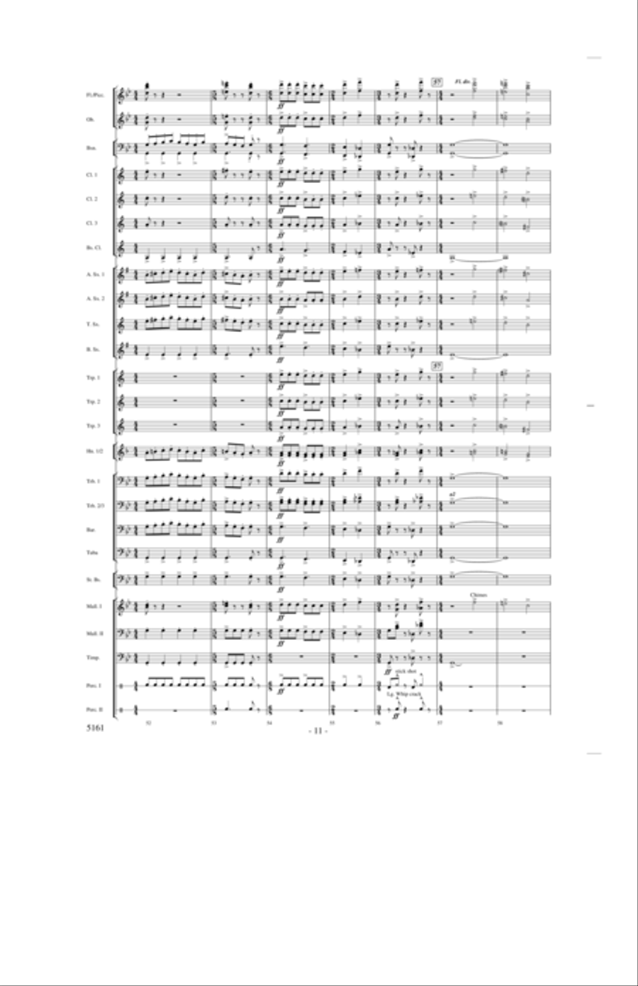Into the Joy of Spring Concert Band scores gallery preview page 10