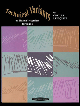 Book cover for Technical Variants on Hanon's Exercises for Piano