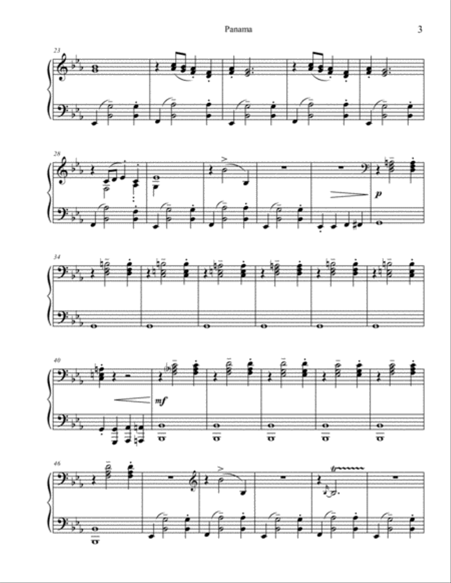 Panama Piano Method scores gallery preview page 3