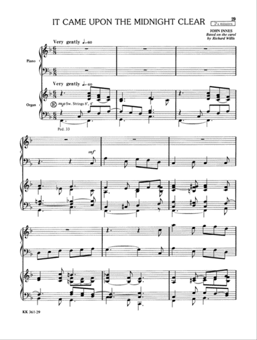 Festival Of Carols For Organ and Piano Vol 2 Organ scores gallery preview page 14