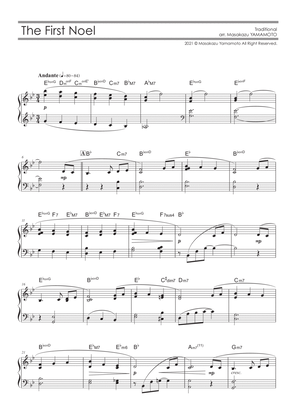 Book cover for The First Noel [Piano solo / intermediate]