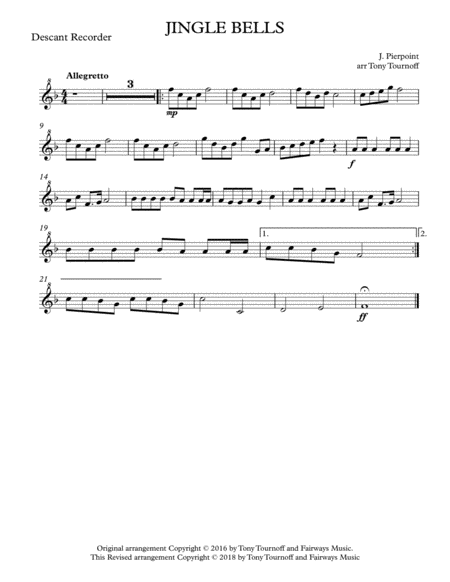 Jingle Bells (Mixed Ensemble) image number null