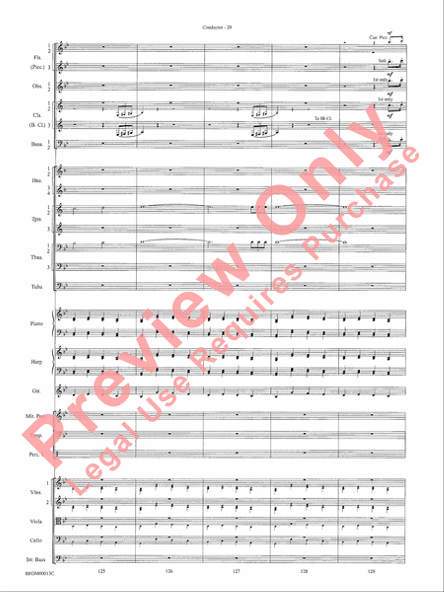 American Salute Full Orchestra scores gallery preview page 32