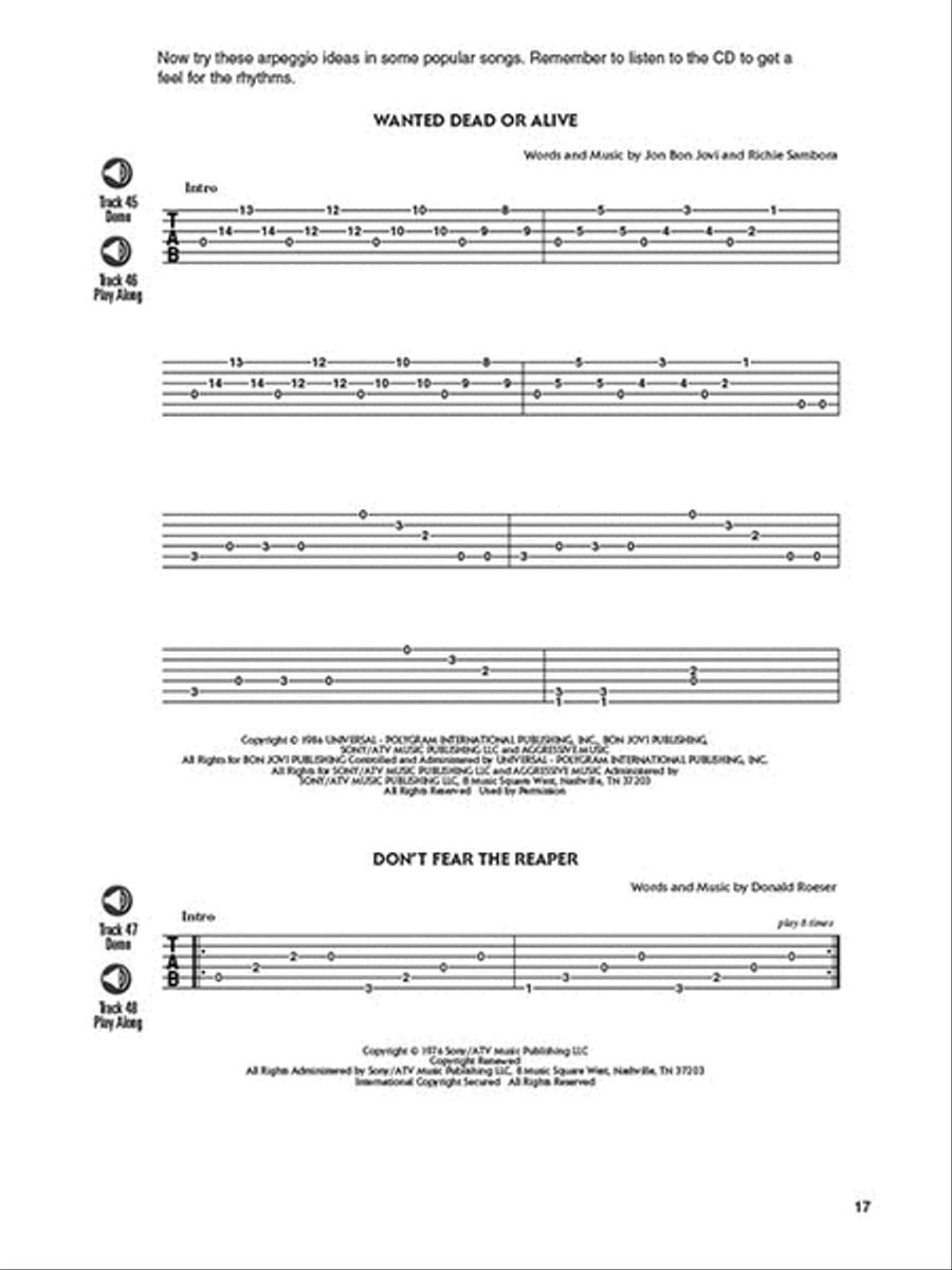 Rock Band Guitar Method Acoustic Guitar scores gallery preview page 5