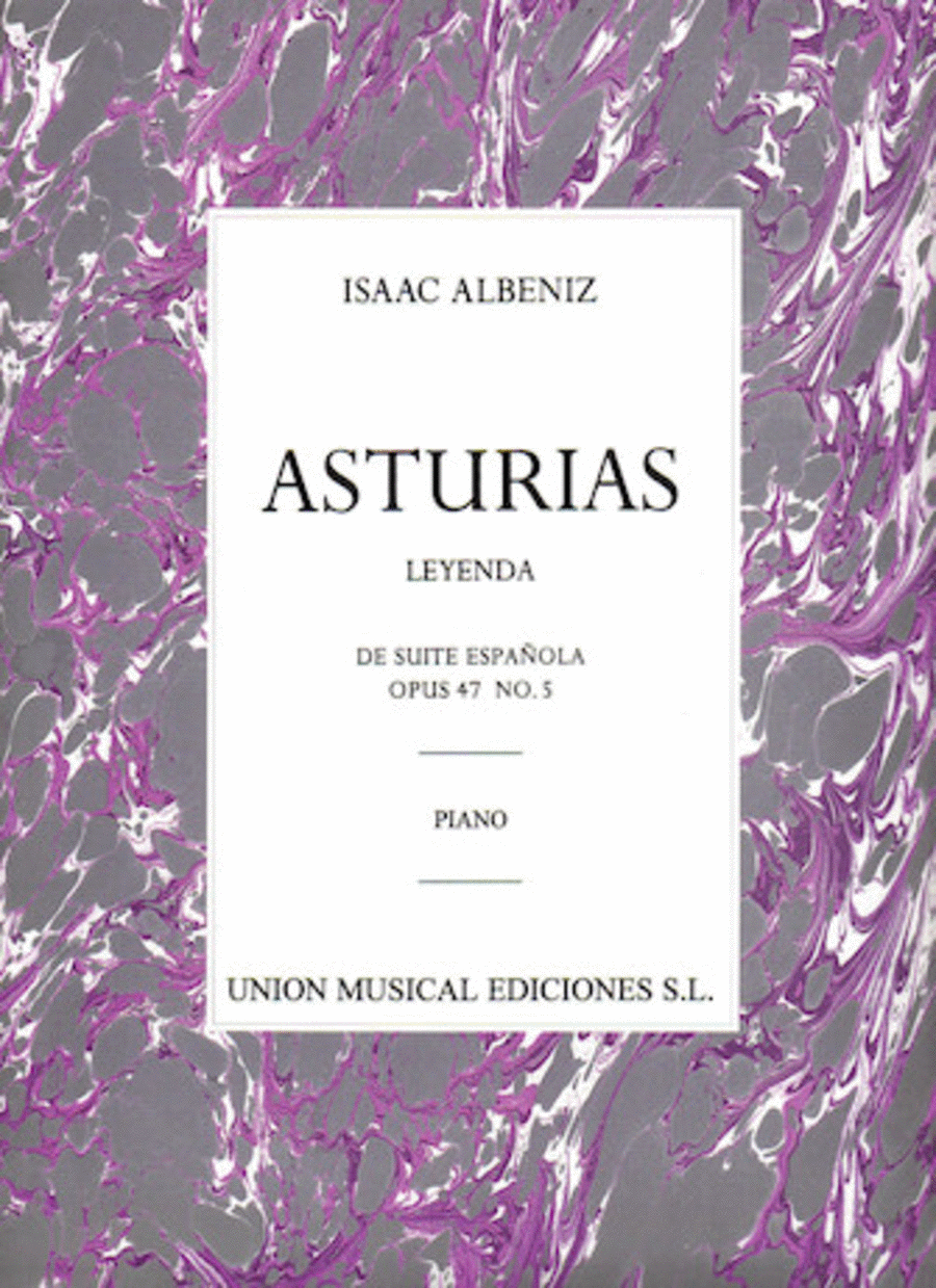 Asturias (leyenda) De Suite Espanola Op. 47 No. 5