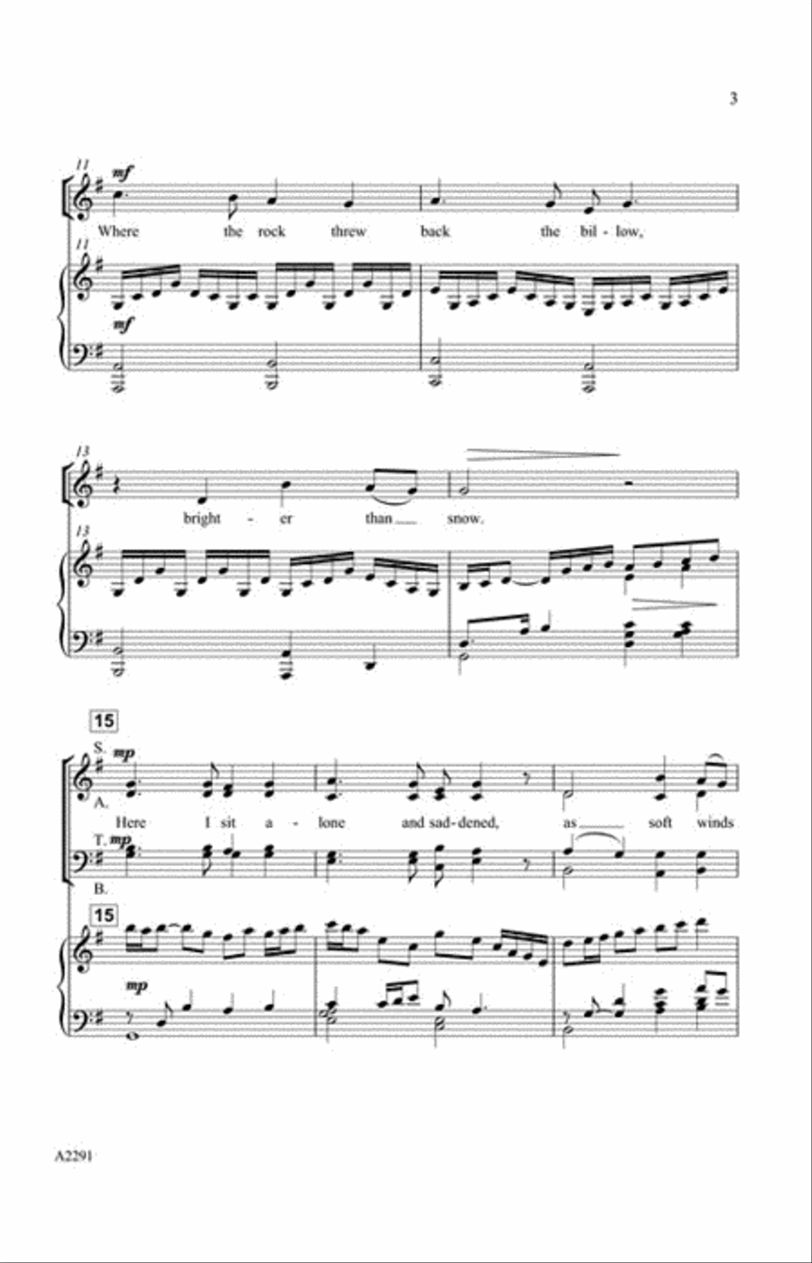 Long Time Ago Long Time Ago 4-Part scores gallery preview page 3