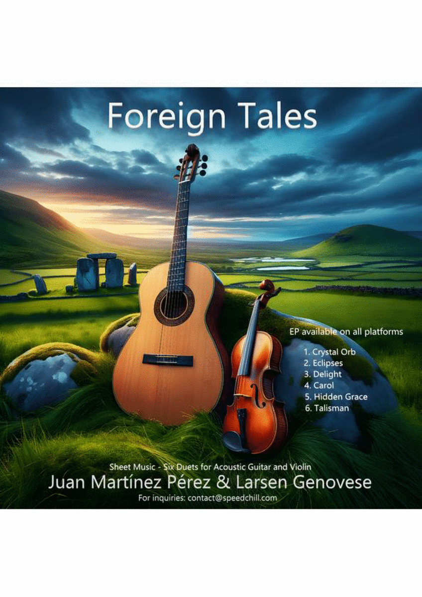 Foreign Tales - Six Duets for Guitar and Violin image number null