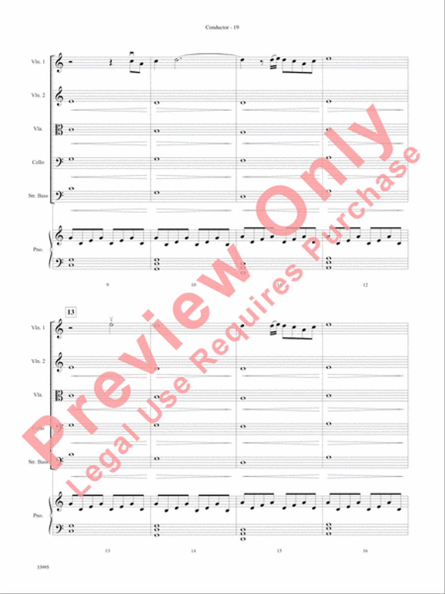 Great Movie Themes Great Movie Themes String Orchestra scores gallery preview page 20