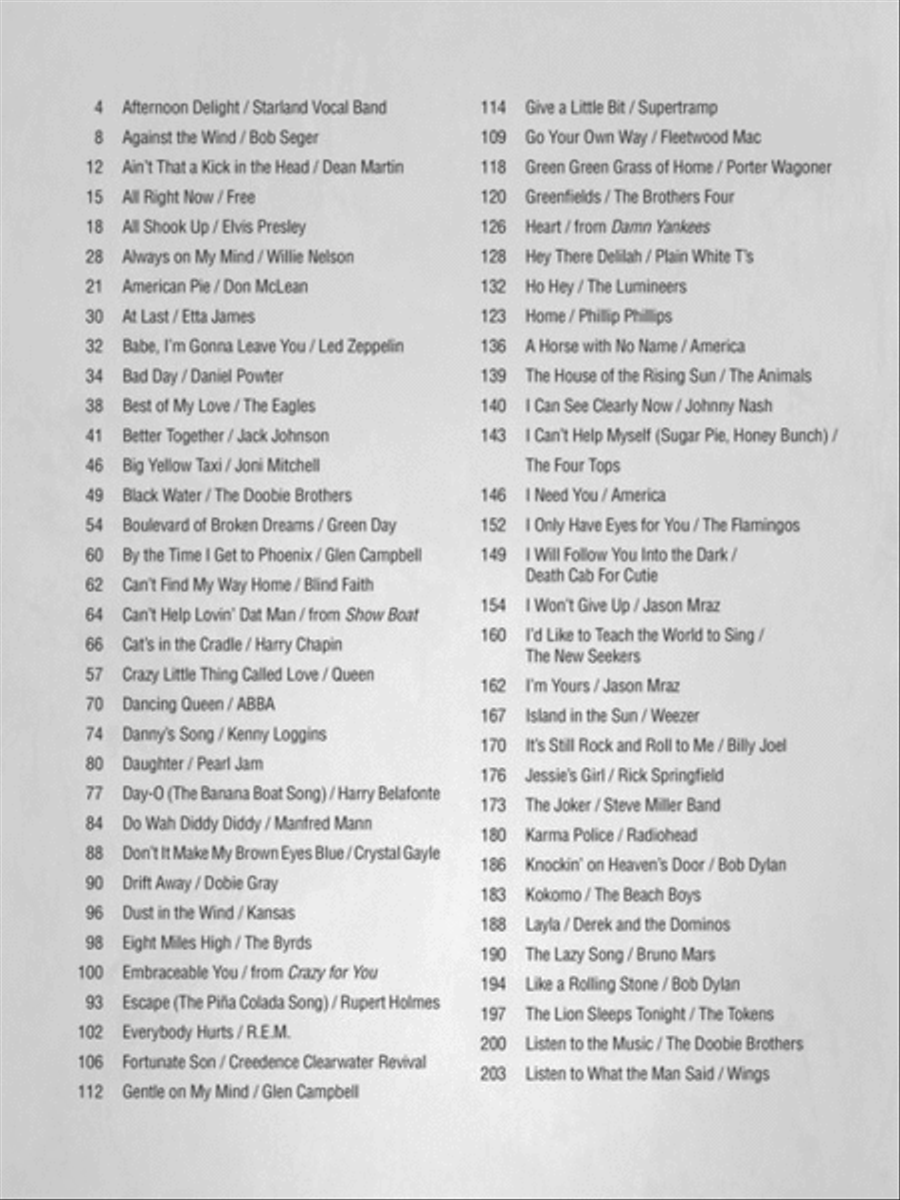 The Big Baritone Ukulele Book Baritone Ukulele scores gallery preview page 2