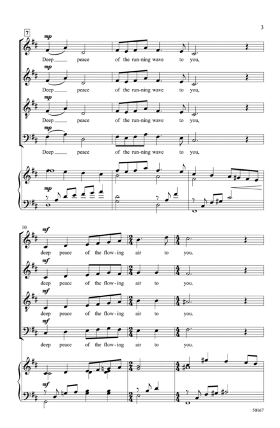 Deep Peace Choir scores gallery preview page 2