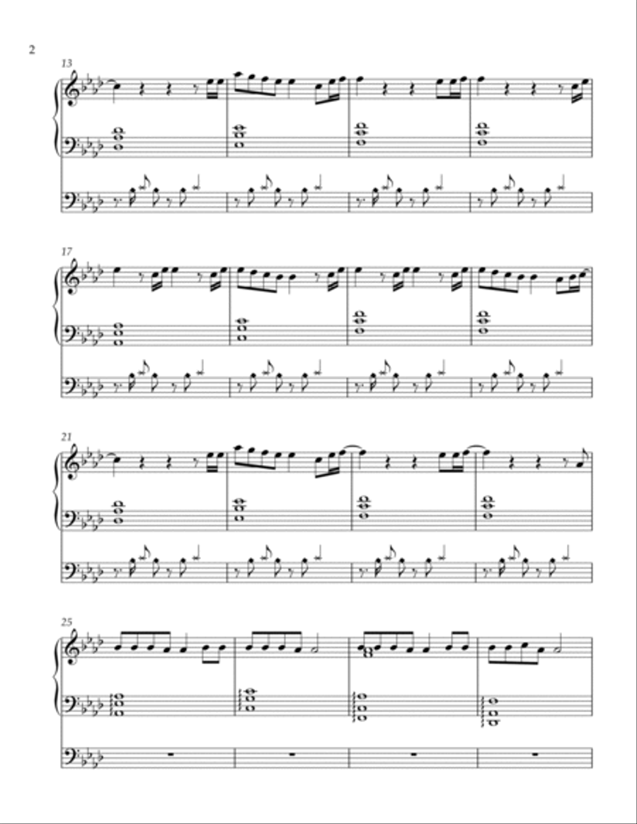 Love Me Like You Do Love Me Like You Do Harp scores gallery preview page 2