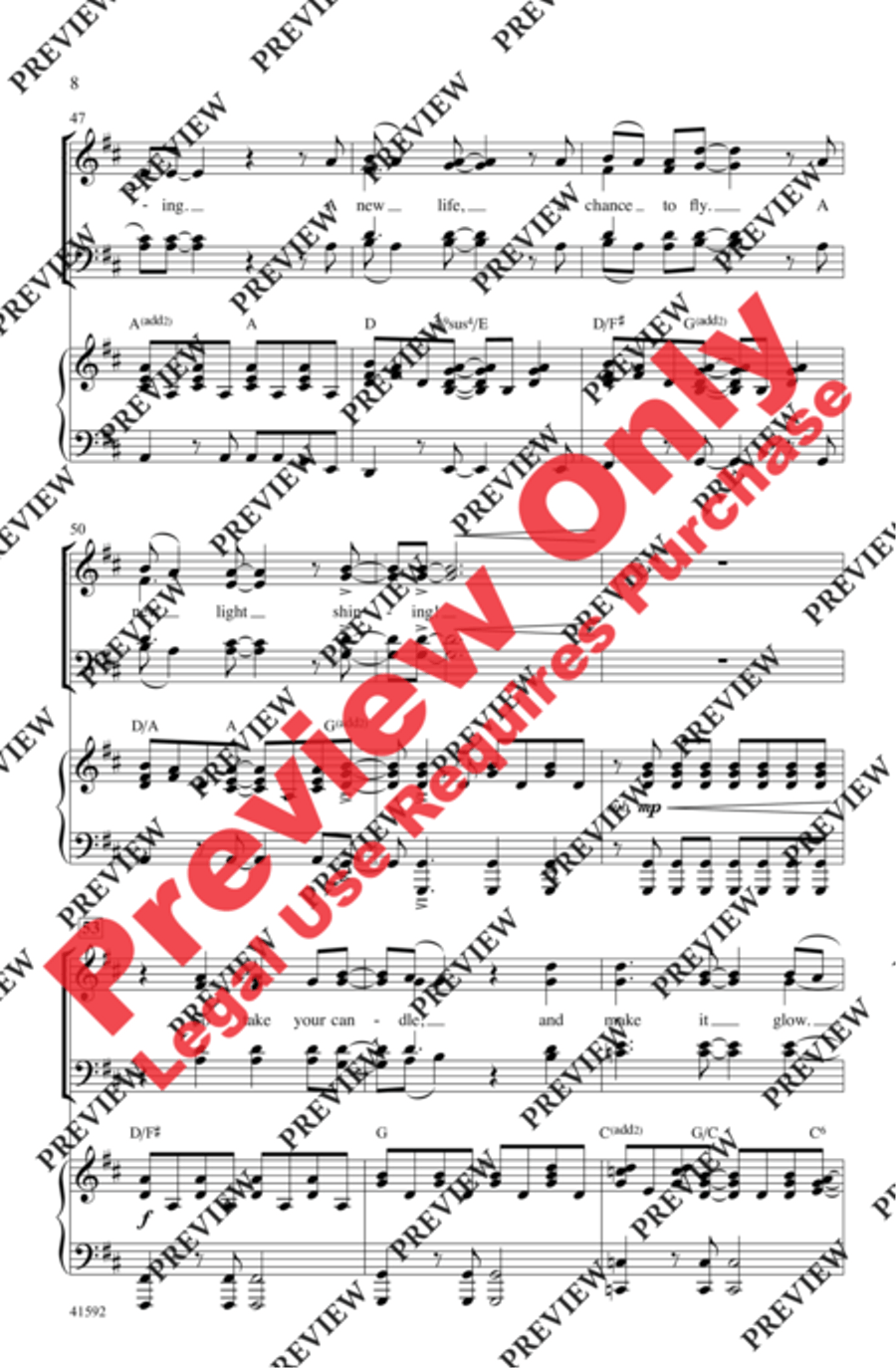 New Light Shining - SoundTrax CD (CD only) Choir scores gallery preview page 8