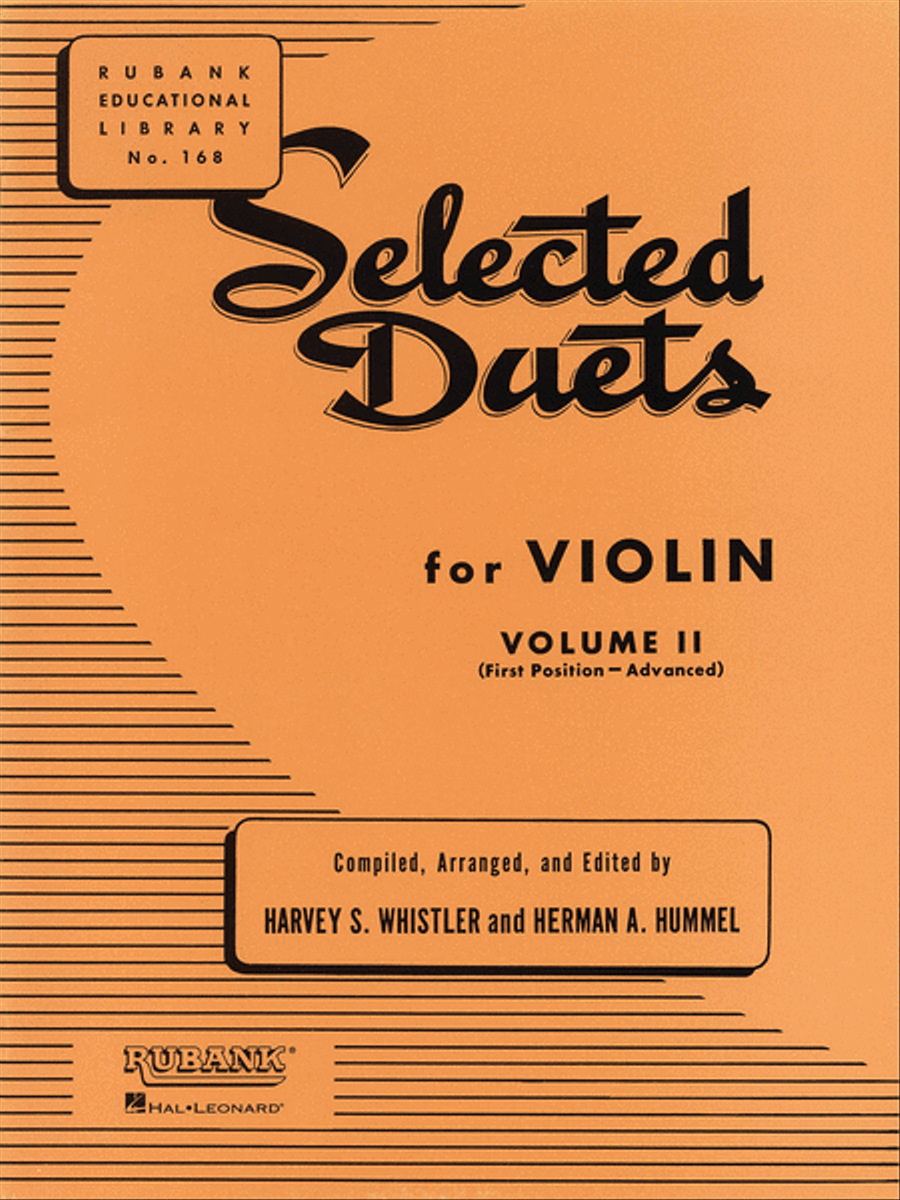 Selected Duets for Violin - Volume 2 String Duet scores gallery preview page 1