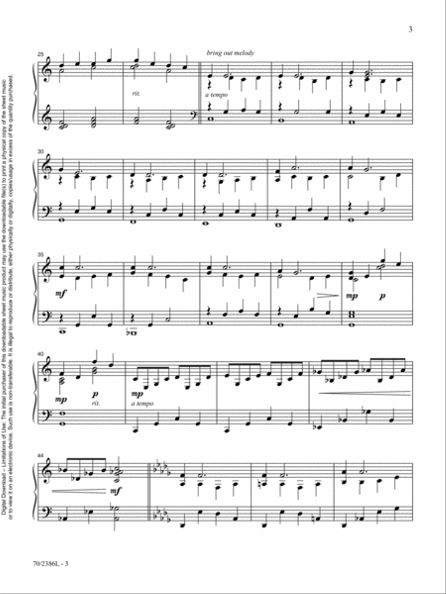 The Church Pianist's Library, Vol. 31 Piano Solo scores gallery preview page 3