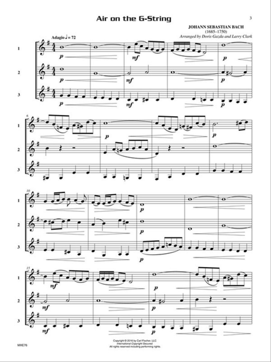 Compatible Trios for Weddings Flexible/Adaptable scores gallery preview page 2
