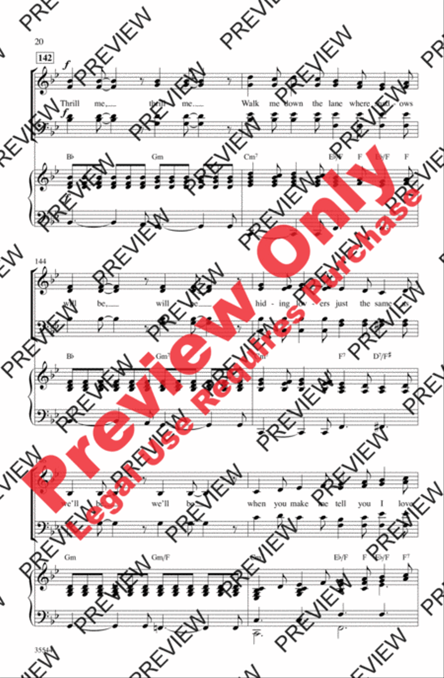 We Love the '50s We Love the '50s 4-Part scores gallery preview page 20