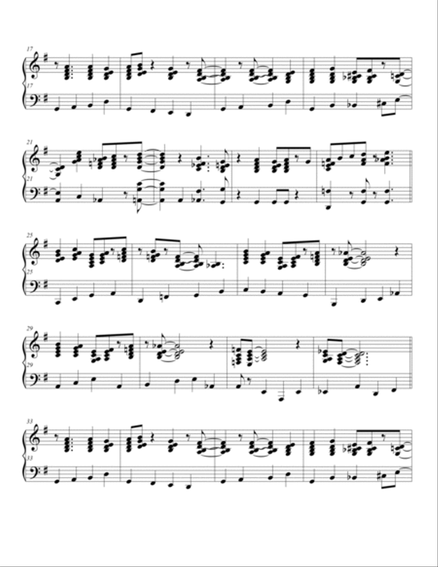 There's A Small Hotel There's A Small Hotel Piano Solo scores gallery preview page 2