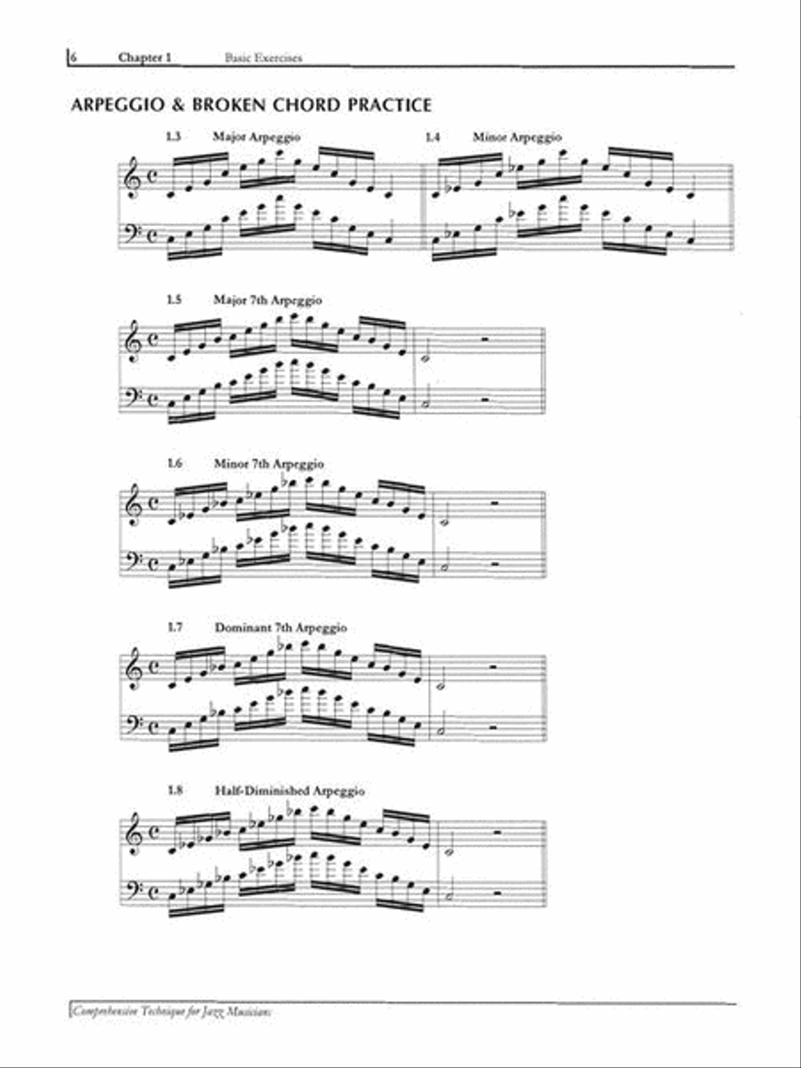 Comprehensive Technique for Jazz Musicians – 2nd Edition Collection / Songbook scores gallery preview page 15