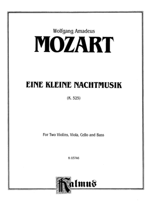 Book cover for Mozart: Eine Kleine Nachtmusik, K. 525
