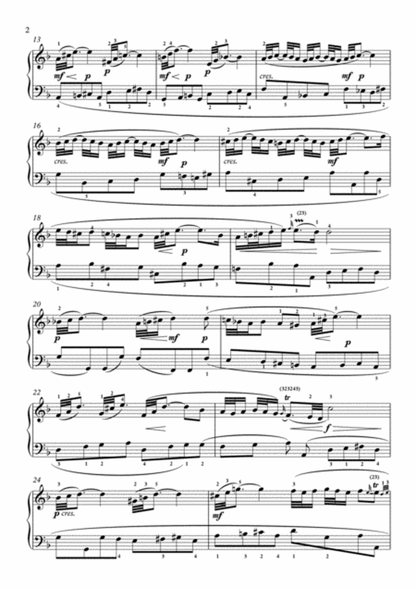 Scarlatti-Sonata in d-minor L.106 K.90(piano) image number null