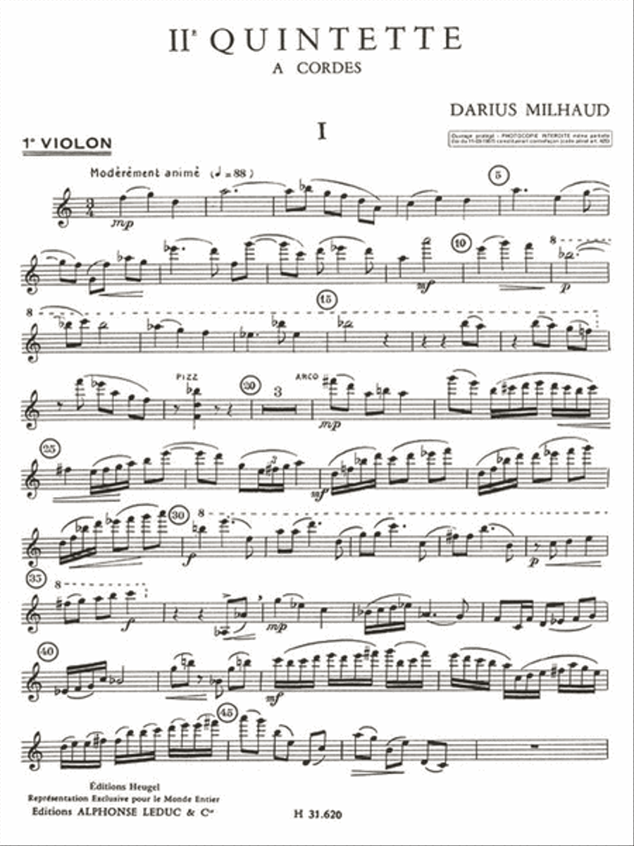 String Quintet No. 2 String Quintet scores gallery preview page 2