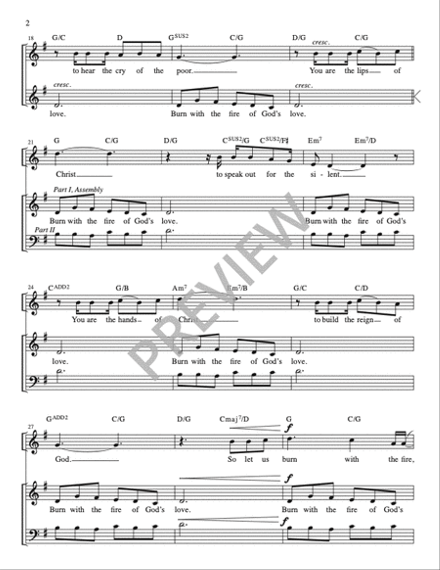 A Blessing by Fire - Guitar edition Guitar scores gallery preview page 3