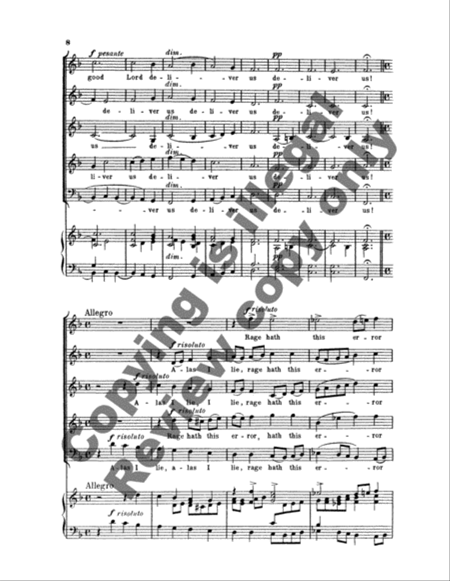 Ring Out Your Bells SSATB scores gallery preview page 6