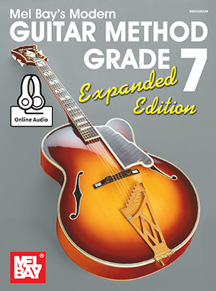 Book cover for Modern Guitar Method Grade 7, Expanded Edition