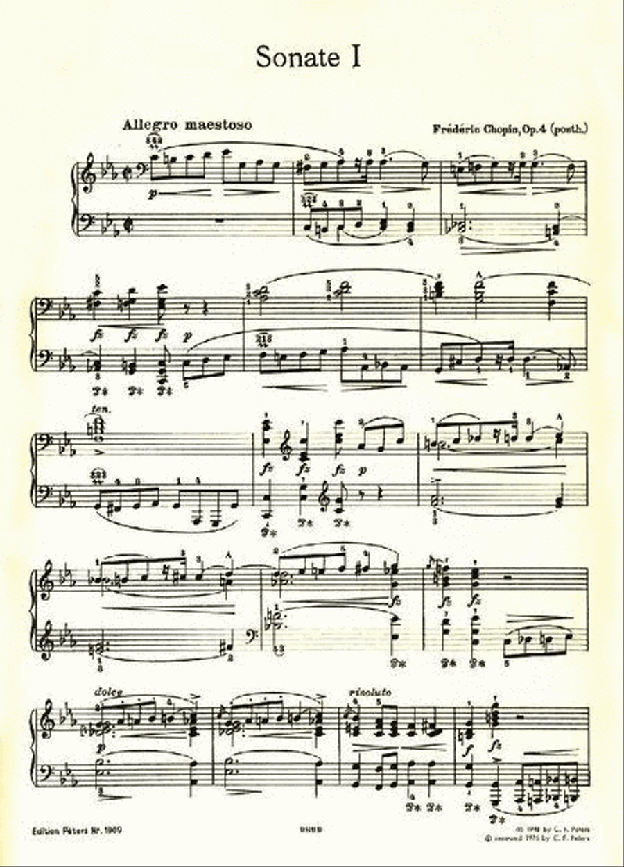 Piano Sonatas Piano scores gallery preview page 3