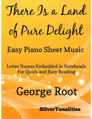 There Is a Land of Pure Delight Easy Piano Sheet Music