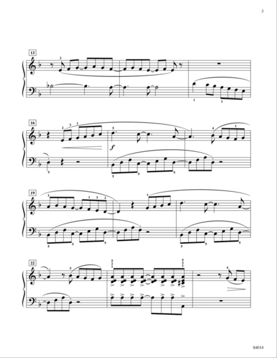 Cuban Nights Piano Solo scores gallery preview page 3
