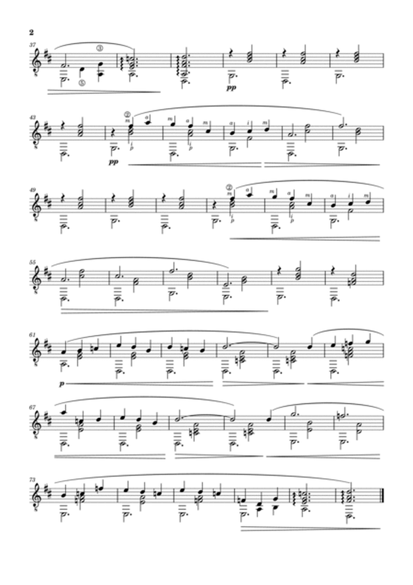 Erik Satie - Three Gymnopédies. Arrangement for Classical Guitar. image number null