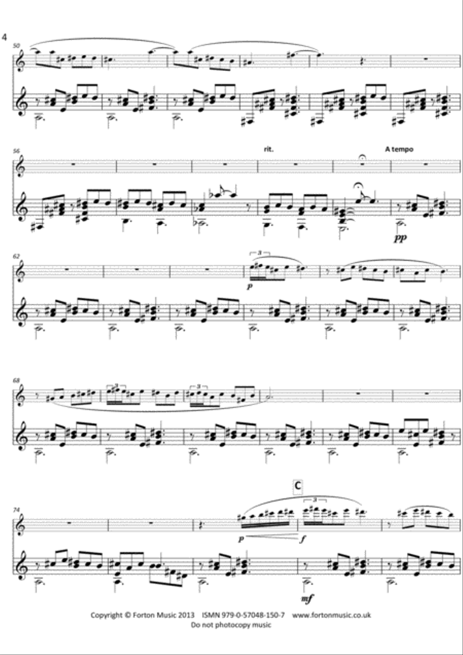 Mediterranea Flute scores gallery preview page 4